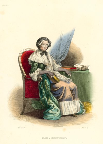 Madame Geoffrin by French School