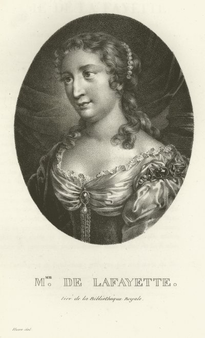 Madame de Lafayette by French School