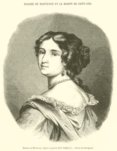 Madame de Maintenon by French School