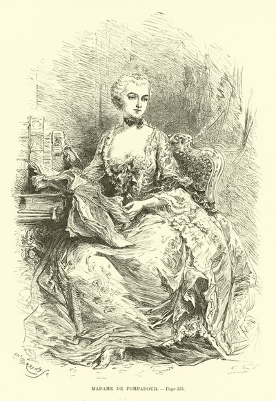 Madame de Pompadour by French School