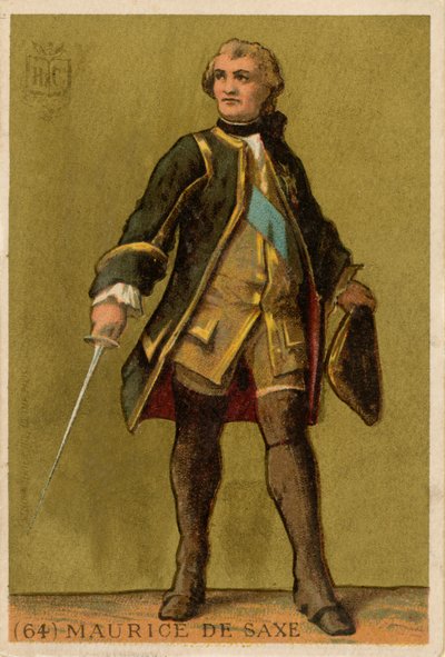 Maurice de Saxe by French School