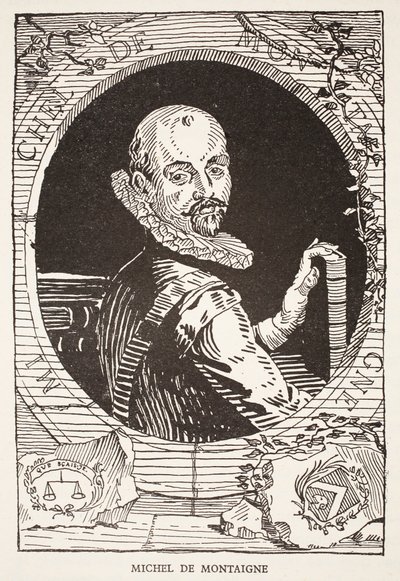 Michel de Montaigne by French School