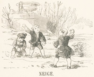 Snow by French School