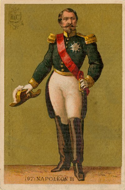 Napoleon III by French School