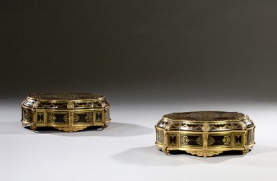 Pair of Louis XIV Caskets by French School