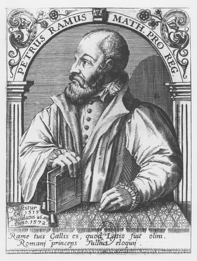 Pierre Ramus (engraving) by French School