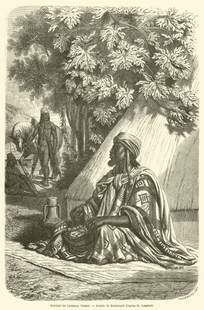 Portrait of Almamy Oumar by French School