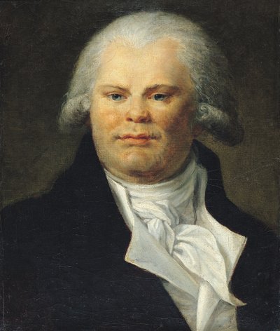 Portrait of Georges Danton by French School