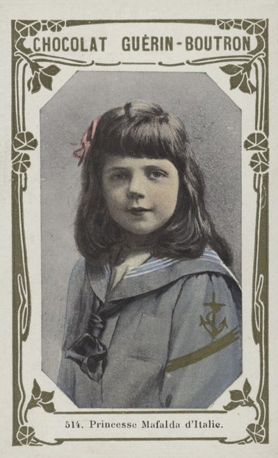 Princess Mafalda of Italy by French School