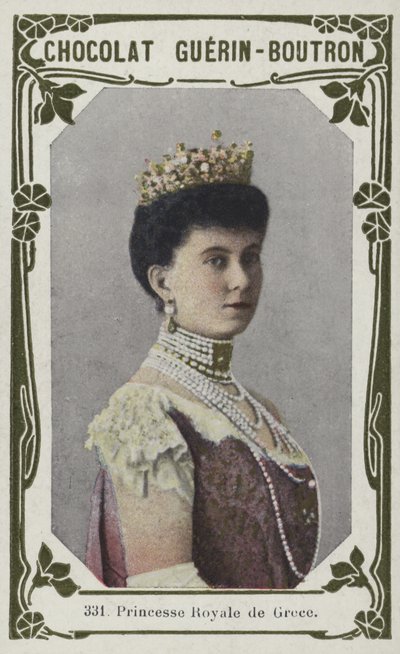 Crown Princess of Greece by French School