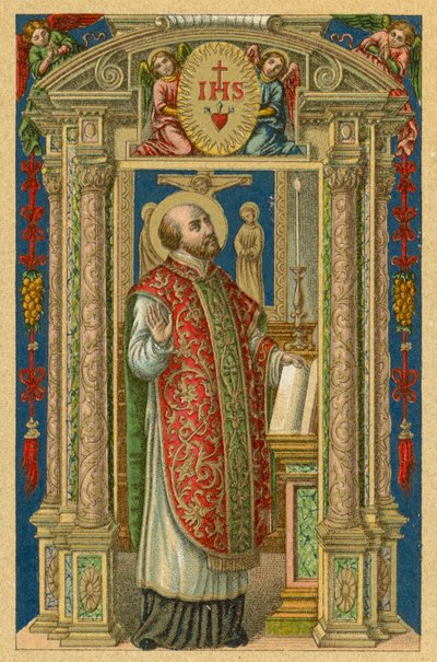 Saint Ignatius of Loyola by French School