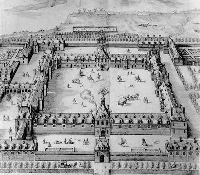 Saint-Louis Hospital, early 17th century by French School