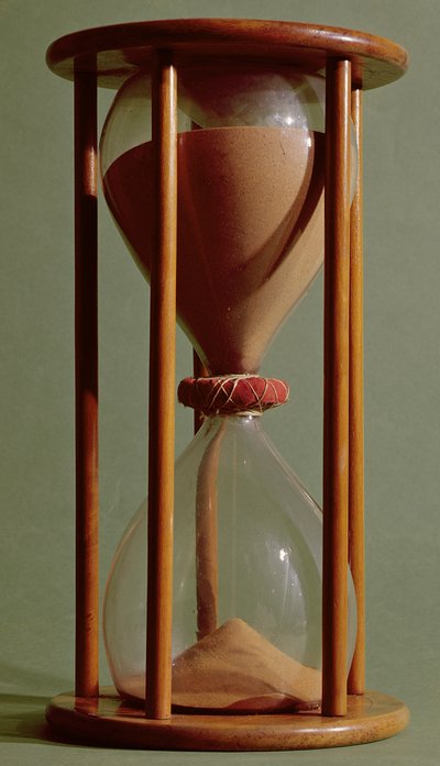 Sandglass, 16th-17th century by French School