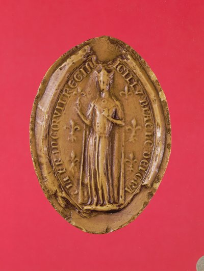 Seal of Blanche de Castille by French School