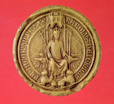 Seal of Charles VII by French School