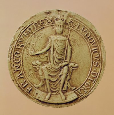 Seal of Louis VIII by French School