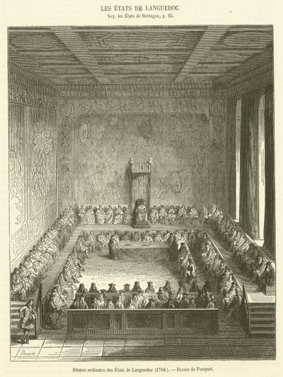 Ordinary Session of the States of Languedoc by French School