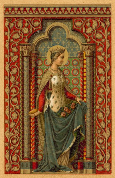 Saint Elizabeth of Hungary by French School