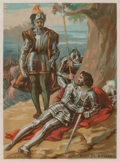 The Death of the Chevalier de Bayard by French School