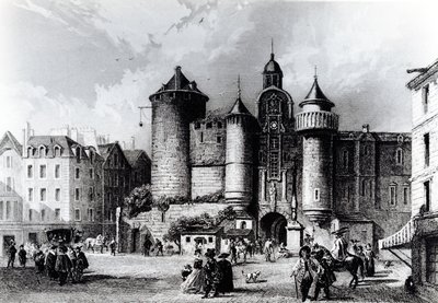 The Petit Chatelet in the seventeenth century by French School