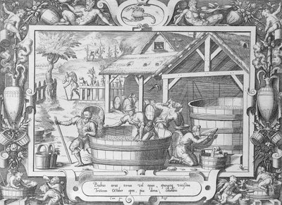 The Wine Harvest by French School