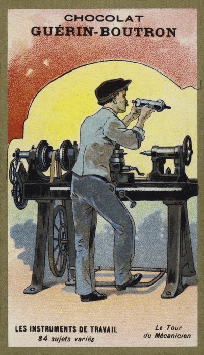 The Lathe by French School