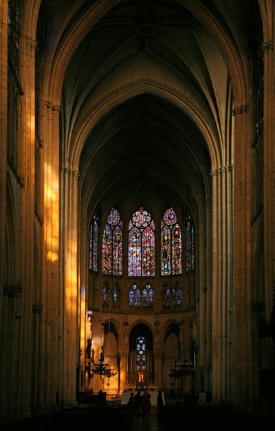 View to the east by French School