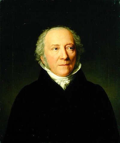 Portrait of Leonhard Wachter, 1820 by Friedrich Carl Groger