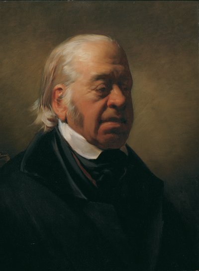 The Painter Johann Nepomuk Schödlberger by Friedrich von Amerling