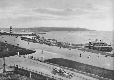 Plymouth Hoe, c1896 by Frith and Co