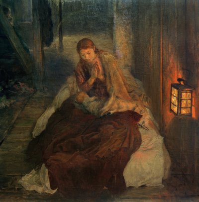 The Holy Night by Fritz von Uhde