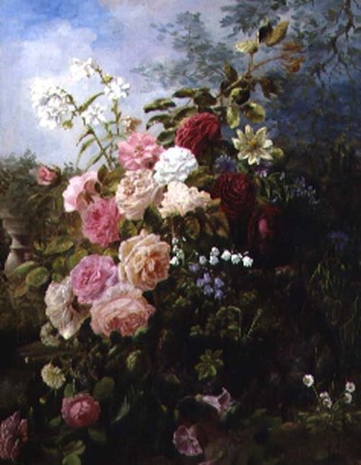 Still Life with Roses by G.R. Barr