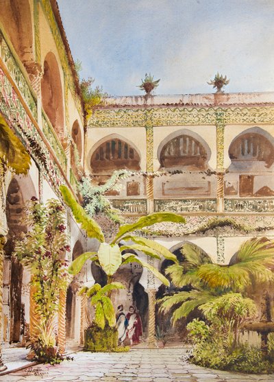 Dar Mustapha Pacha, Algiers by Gabriel Carelli