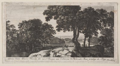 Landscape with Figures by Gabriel Perelle