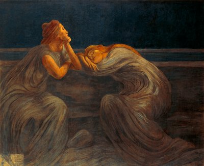 Nocturne by Gaetano Previati