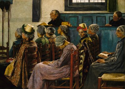 The Sermon, 1886 by Gari Melchers
