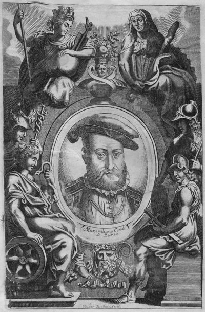 Maximiliano Count of Buren, mid-late 17th century by Gaspar Bouttats