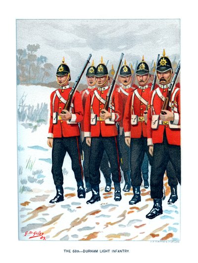 The 69th Durham Light Infantry by Geoffrey Douglas Giles