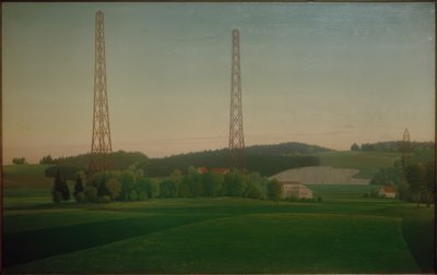 Radio Transmitter (Fürstenfeldbruck) by Georg Schrimpf