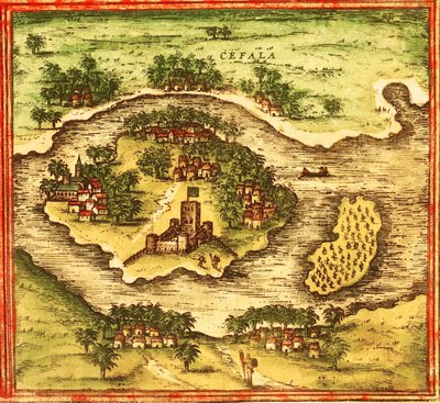 Sofala, Mozambique by Georg and Hogenberg Franz (1535 90) Braun