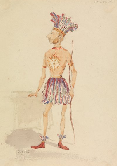 Englishman in Inca Costume by George Augustus Sala