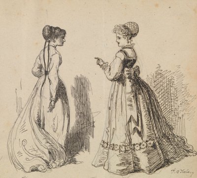 Two Women by George Augustus Sala