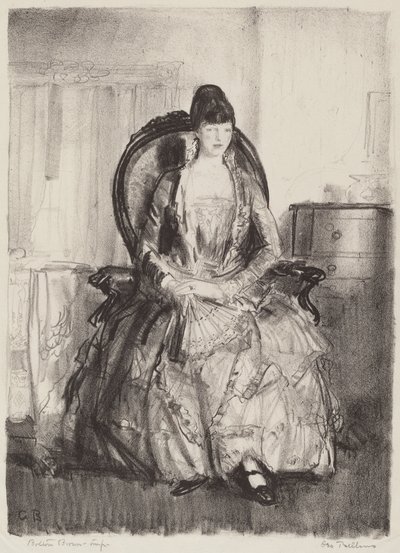 Lady with a Fan by George Bellows