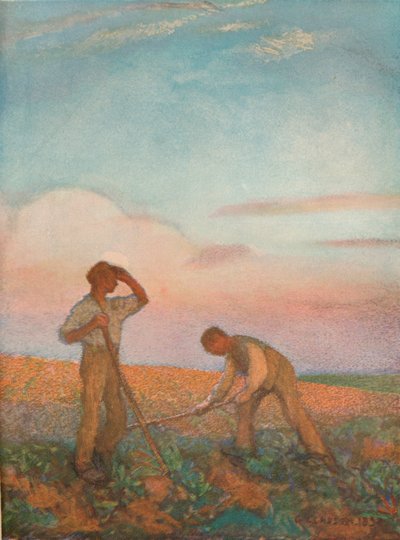 Hoeing by George Clausen