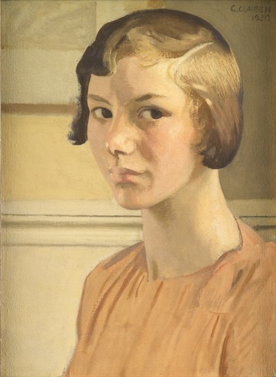 Portrait of Elizabeth Clausen by George Clausen