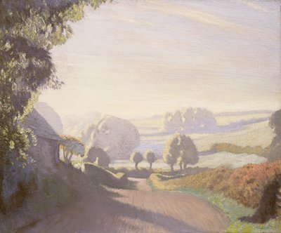 September Morning, The Fields by George Clausen