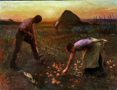 The Allotment Garden by George Clausen