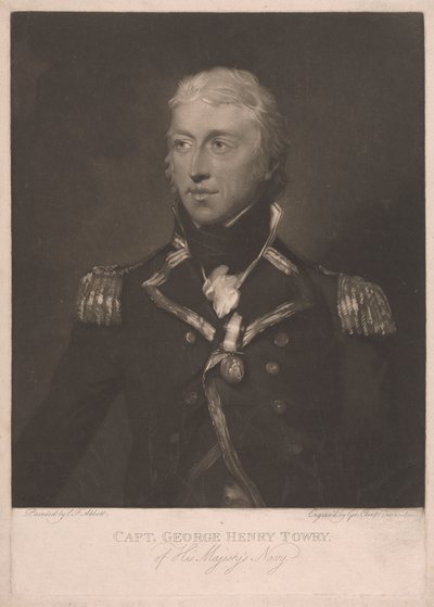 Captain George Henry Towry by George Clint