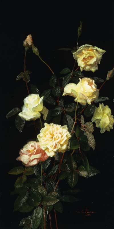 Roses, 1878 by George Cochran Lambdin