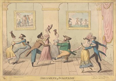 Specimens of Waltzing by George Cruikshank